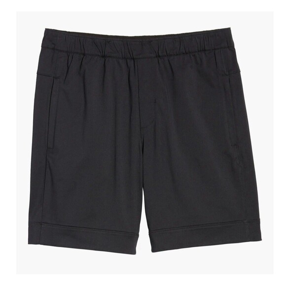 Vince Men Modern Pull-On Jogger Short In Black Sz XL New